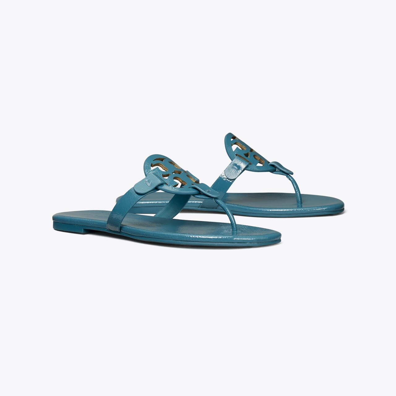 Tory burch sale miller sandals blue