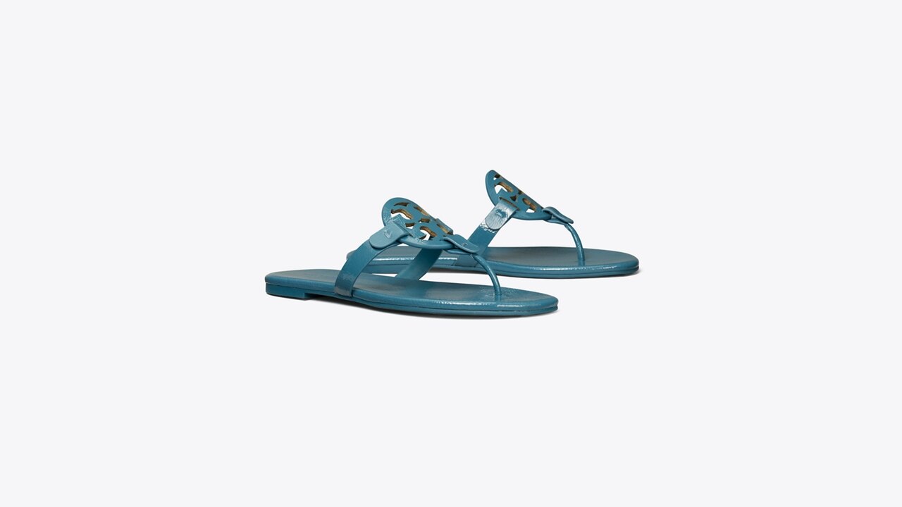 Baby blue best sale tory burch sandals