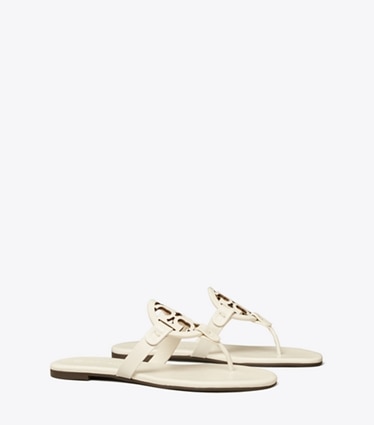 White Sandals Tory Burch