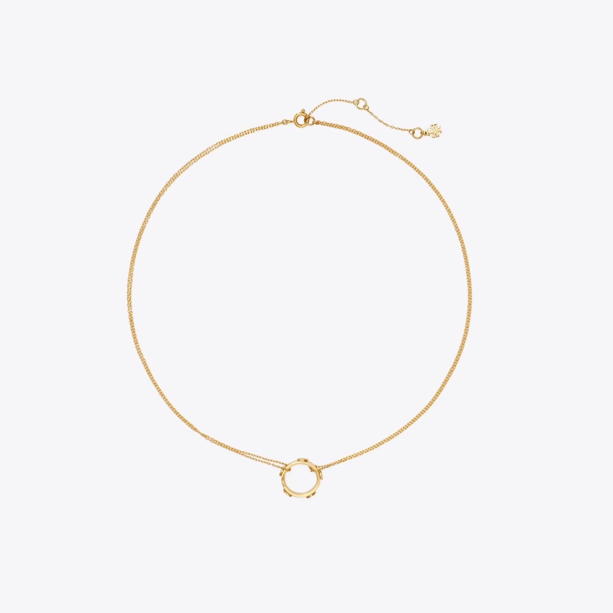 Tory Burch☆ミラー スタッド サークル ネックレス♪【送料込】 miller-stud-circle-pendant-