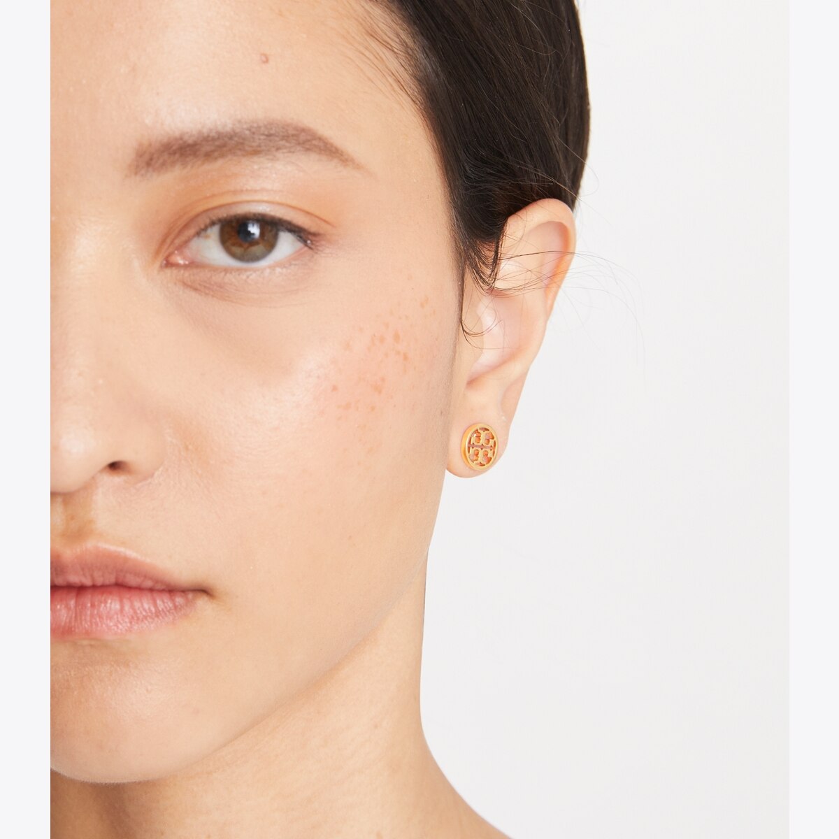 TORY BURCH MILLER STUD EARRING ゴールド Miller Stud Earrings: Women's Designer Earrings | Tory Burch