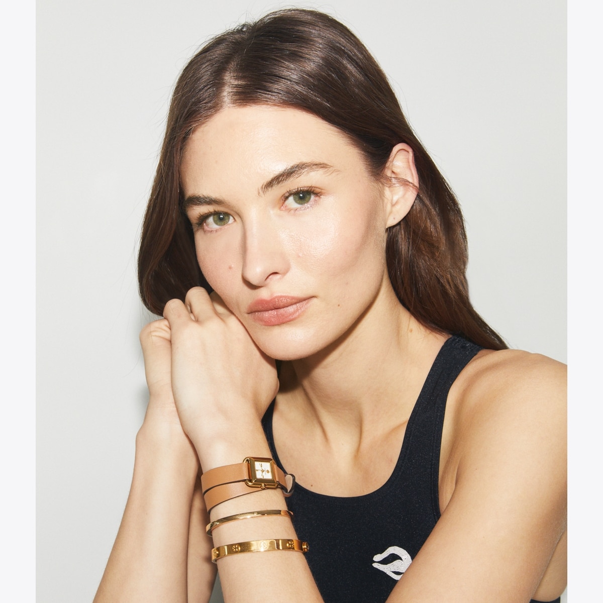 Miller Stud Hinge Bracelet, 7MM: Women's Designer Bracelets