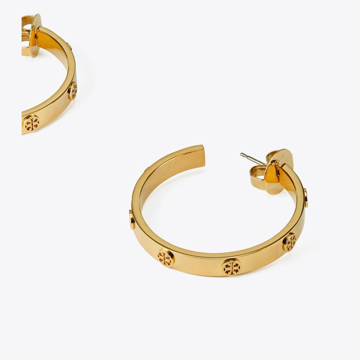 【Tory Burch】Miller Stud Hoop ピアス ※送関込 Amazon.com: Tory Burch Women's Miller Stud Hoop Earrings