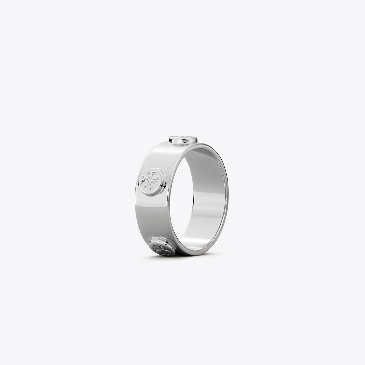 Tory Burch Kira Logo Ring in White