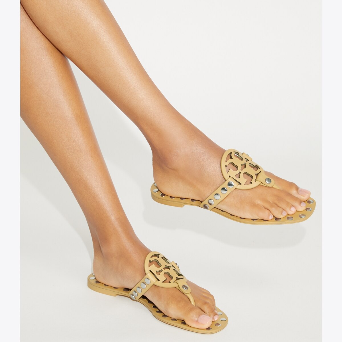 サンダル・ミュール Tory Burch FW25 Sandals (166905 250) Miller Patent Sandal: Women's Designer Sandals | Tory Burch