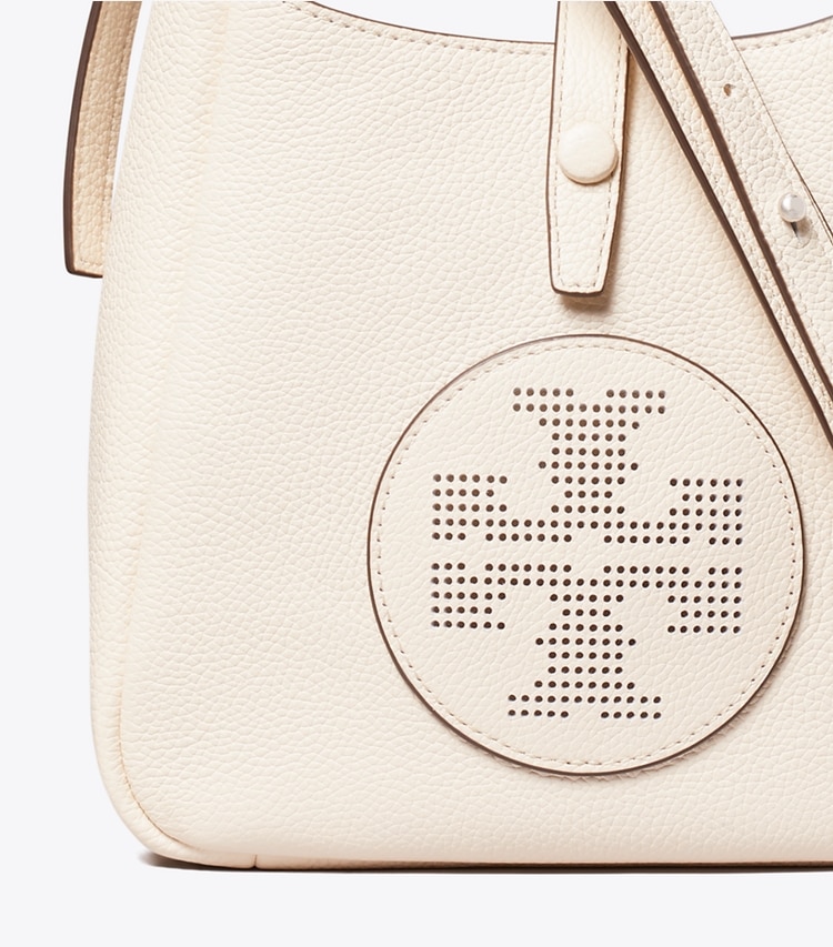 Tory Burch designer crossbody bags Miller Swing Crossbody Bag in Light Cream detail