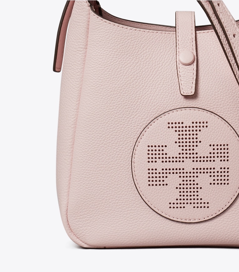 Tory Burch designer crossbody bags Miller Swing Crossbody Bag in Soft Pink detail