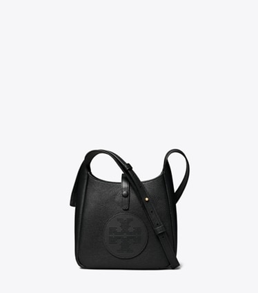 Tory Burch designer crossbody bags Miller Swing Crossbody Bag in BLACK front