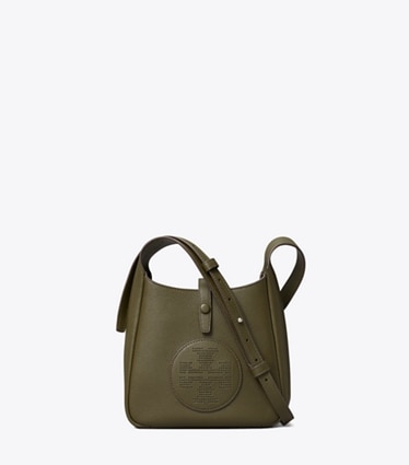 Tory Burch designer crossbody bags Miller Swing Crossbody Bag in Leccio front