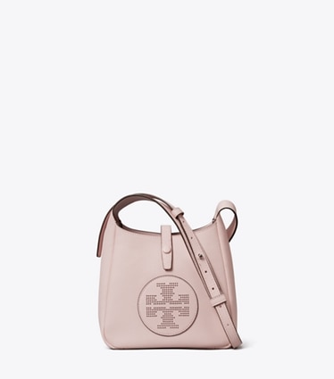 Tory Burch designer crossbody bags Miller Swing Crossbody Bag in Soft Pink front