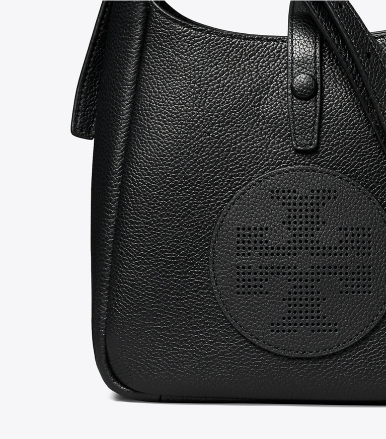 Tory Burch designer crossbody bags Miller Swing in BLACK detail
