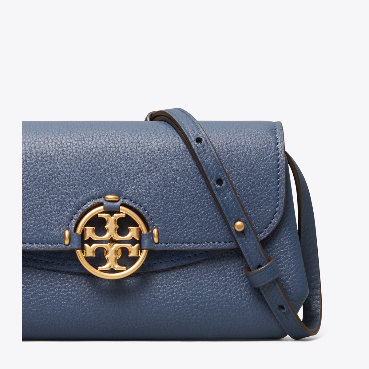 Miller Wallet Crossbody in blue, size OS