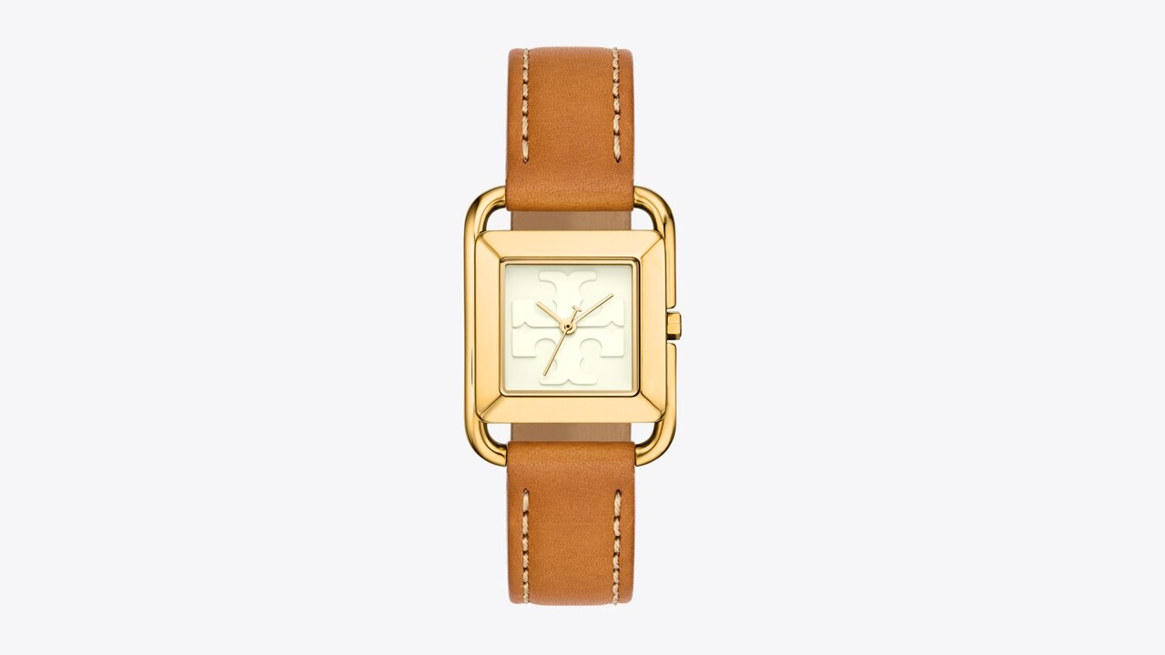 Miller Braided Watch, Gold-Tone Stainless Steel: Women's Designer Strap  Watches