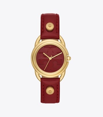 Miller Watch, Black Patent Leather/Gold-Tone Stainless Steel: Women's  Watches | Strap Watches | Tory Burch EU