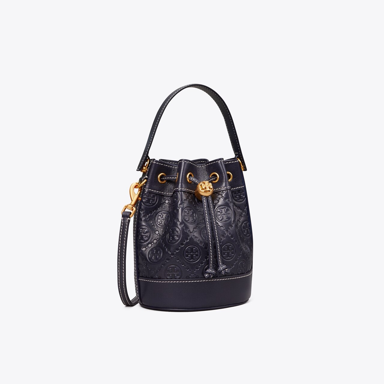 Mini borsa a secchiello in pelle con T Monogram: Donna Borse, Borse a  Spalla