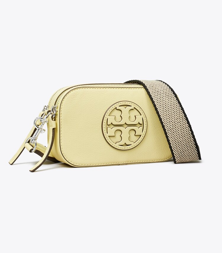 Tory Burch designer borse a spalla Mini borsa a tracolla Miller in Lemon Zest angle