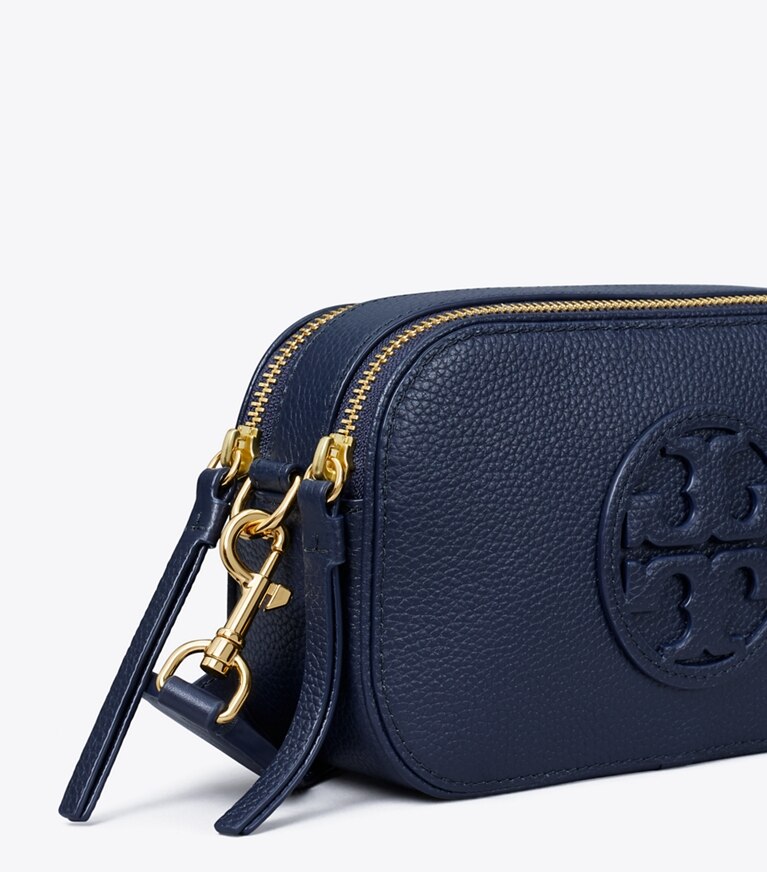 Tory Burch designer borse a spalla Mini borsa a tracolla Miller in Tory Navy angle