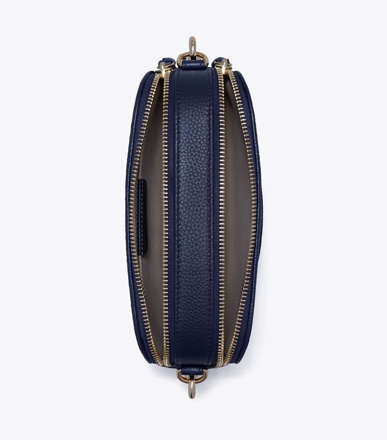 Tory Burch designer borse a spalla Mini borsa a tracolla Miller in Tory Navy angle