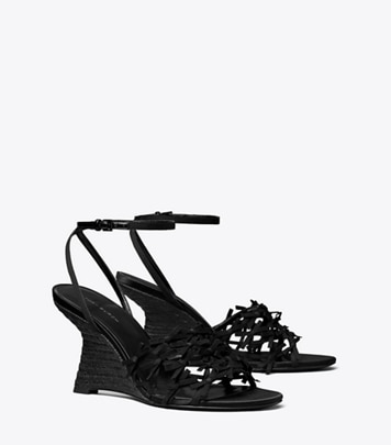 Multi-Strap Espadrille Wedge: Women's Designer Sandals