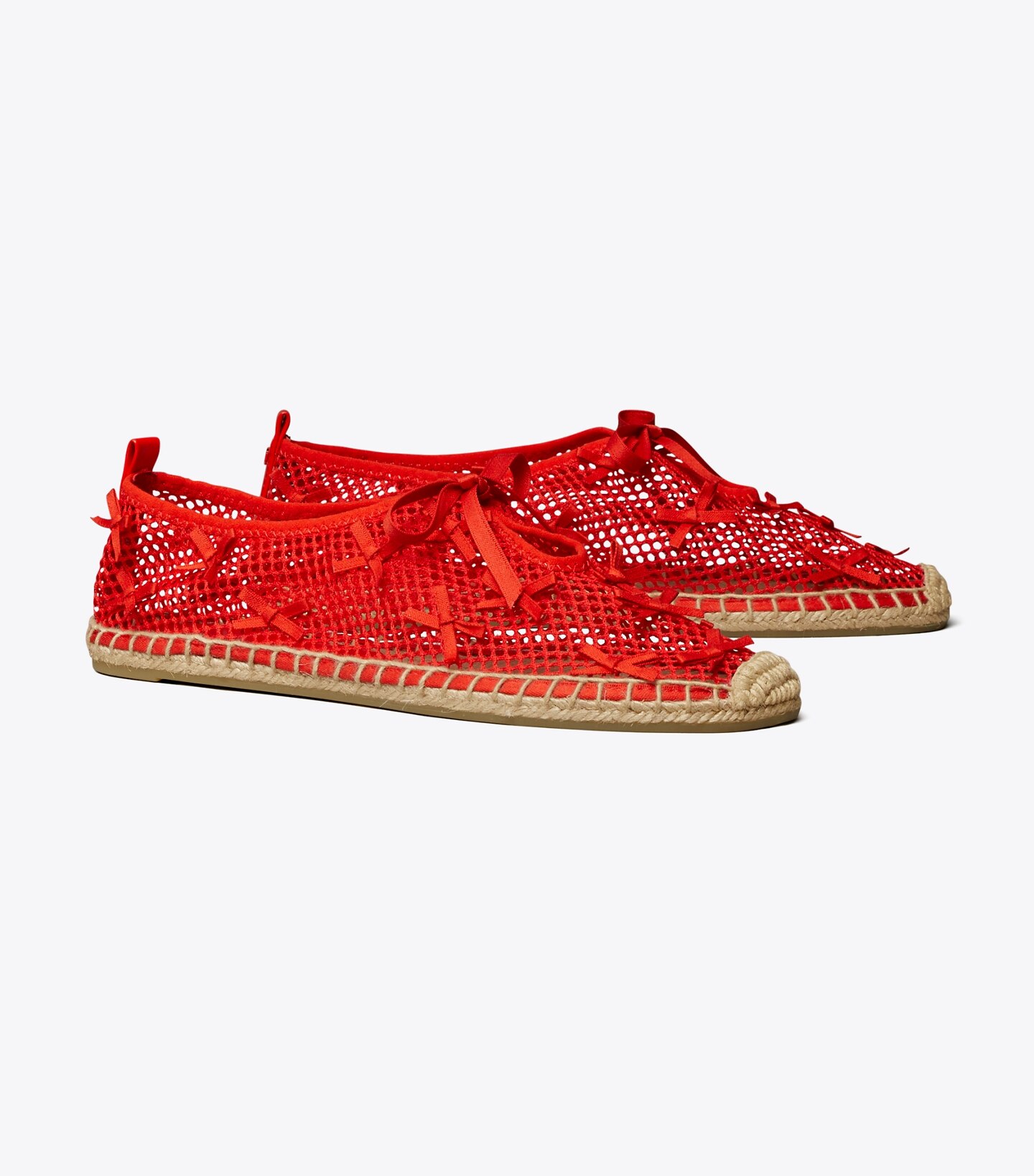 Mini Bow Mesh Espadrille