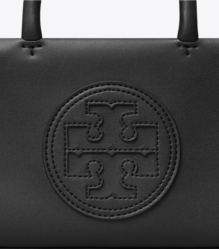 Tory Burch designer sacs à bandoulière Mini cabas Ella Bio in Black angle