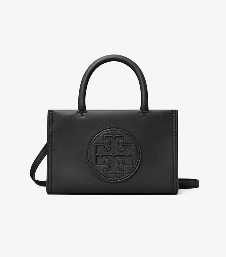 Tory Burch designer sacs à bandoulière Mini cabas Ella Bio in Black angle