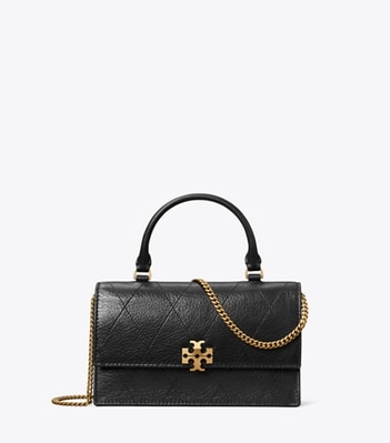 Mini Charlie Quilted Top-Handle Bag