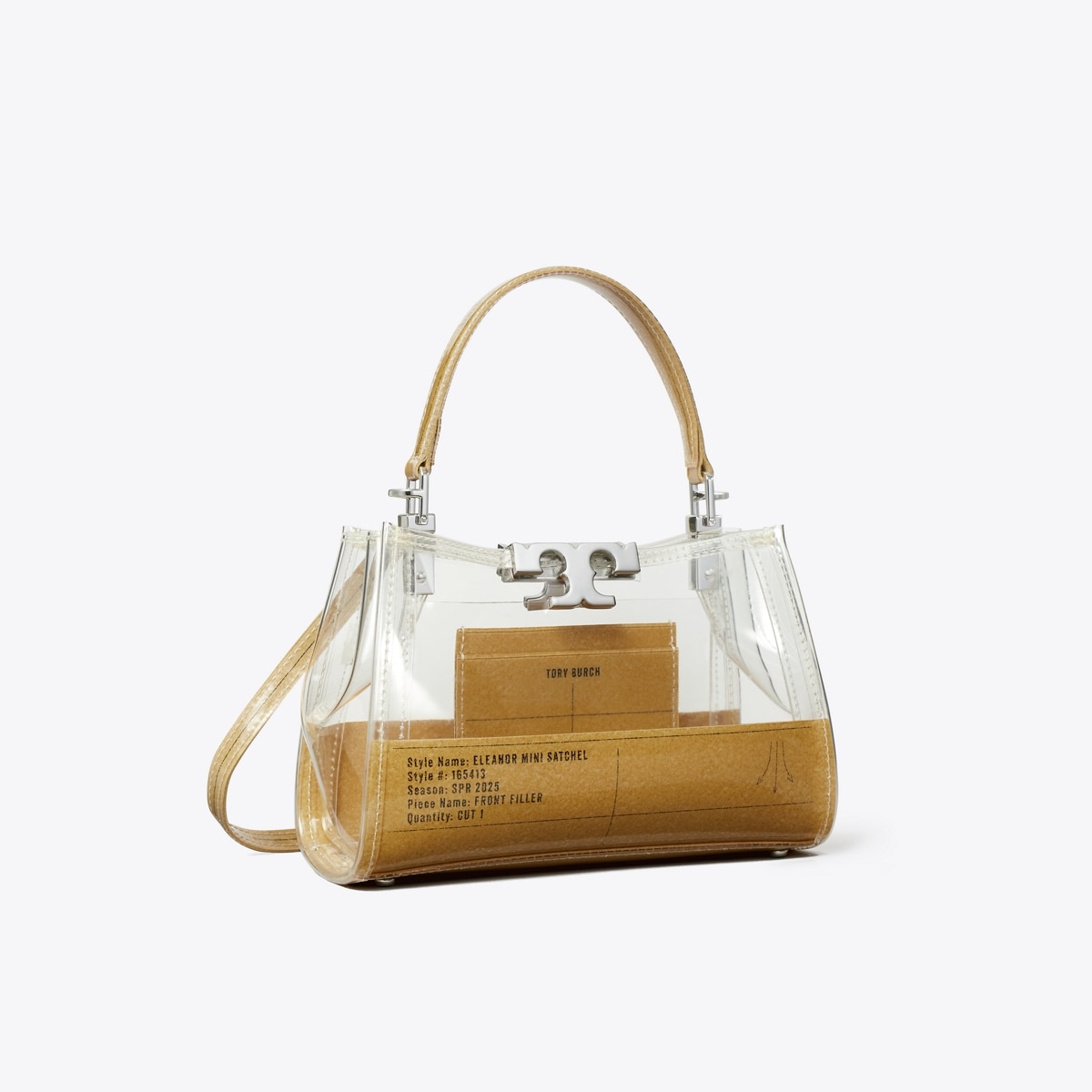 Tory Burch正規品/送料関税込み ELEANOR MINI SATCHEL BAG mini-eleanor-clear-satchel-