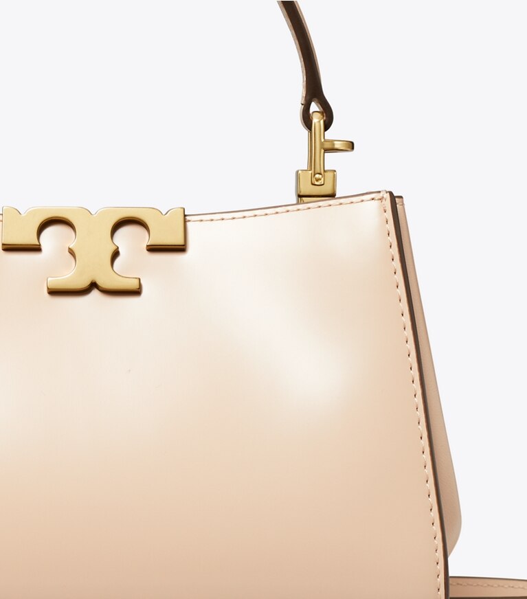 Tory Burch designer crossbody bags Mini Eleanor Henkeltasche aus Spazzolatoleder in Rose Pink angle