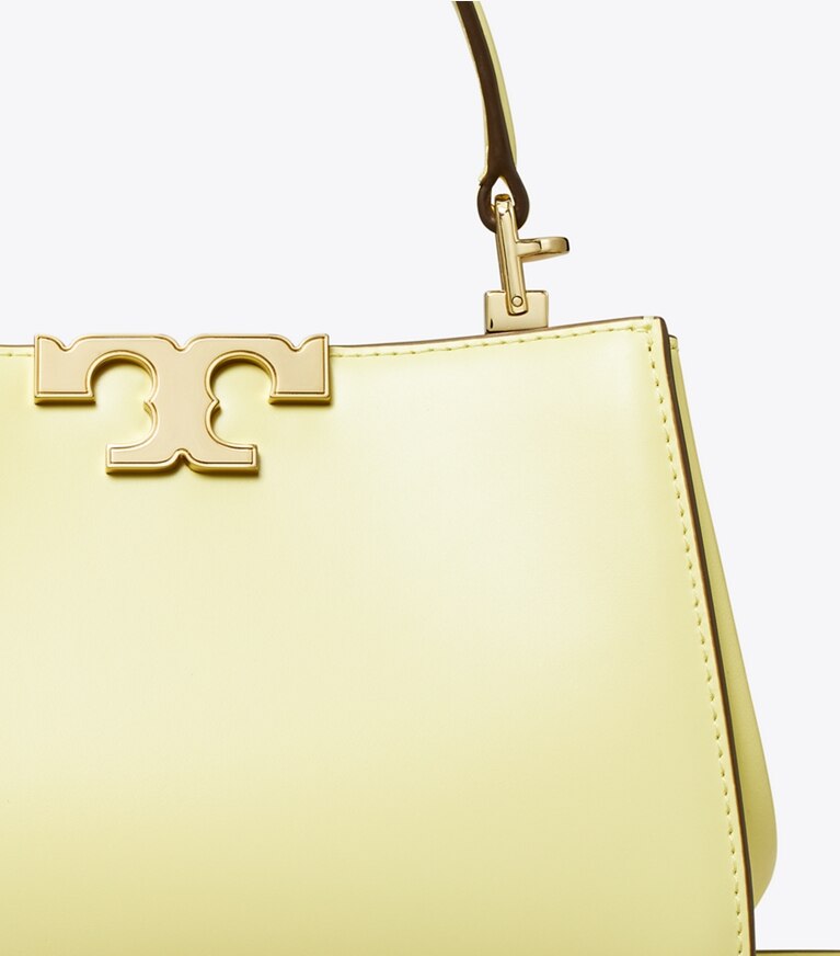 Tory Burch designer crossbody bags Mini Eleanor Henkeltasche in Pastel Yellow angle