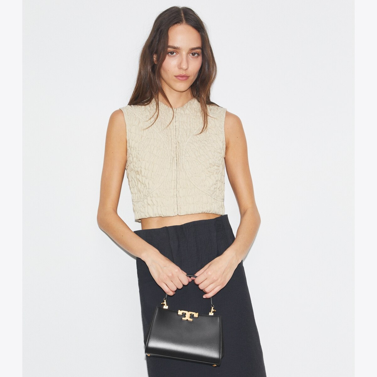Mini Eleanor Satchel: Women's Designer Crossbody Bags | Tory