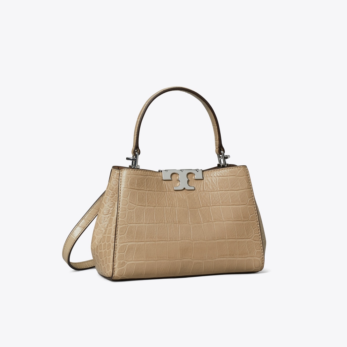 Mini Eleanor Soft Croc-Embossed Satchel: Women's Handbags
