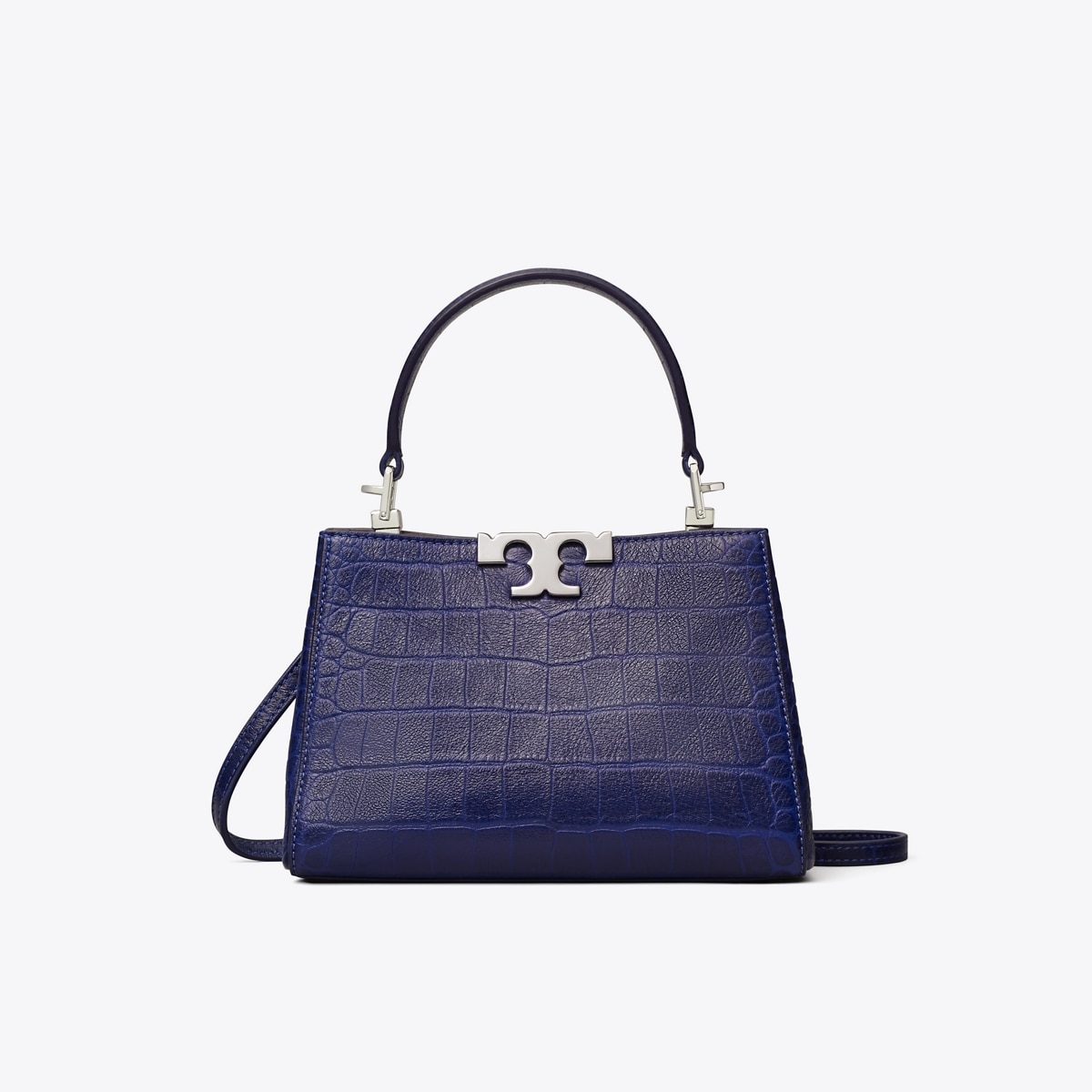 Mini Eleanor Soft Croc-Embossed Satchel: Women's Designer