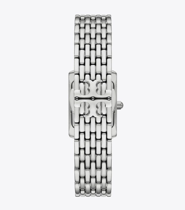 Tory Burch designer strap watches Mini Eleanor Watch in TURQUOISE/SILVER back