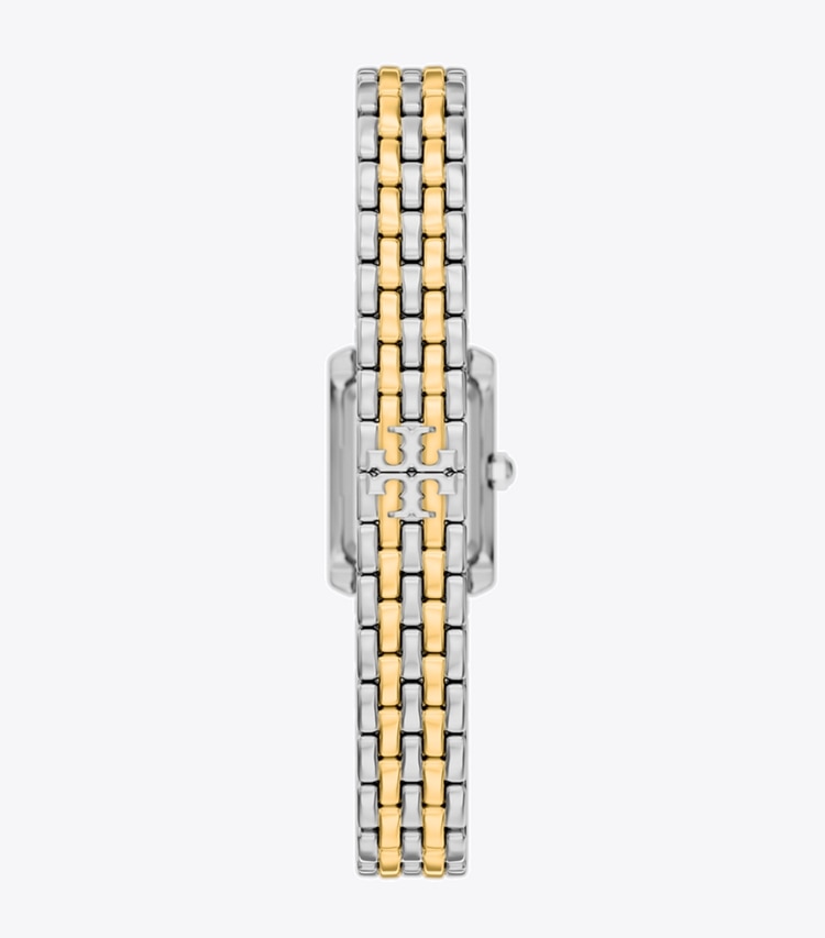 Tory Burch designer strap watches Mini Eleanor Watch in IVORY/TWO-TONE back