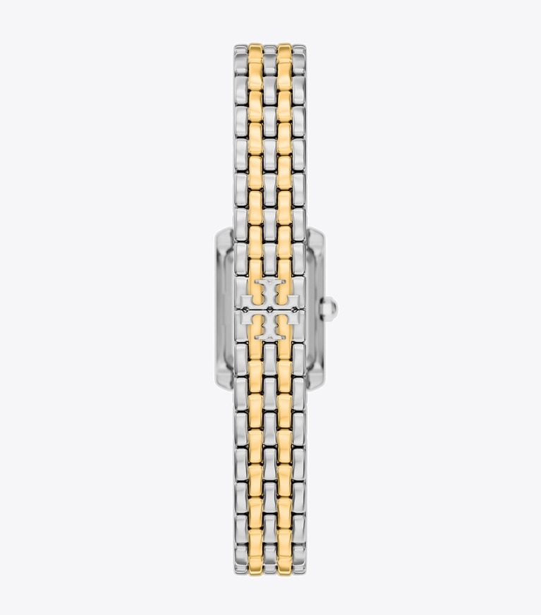 Tory Burch designer strap watches Mini Eleanor Watch in IVORY/TWO-TONE back