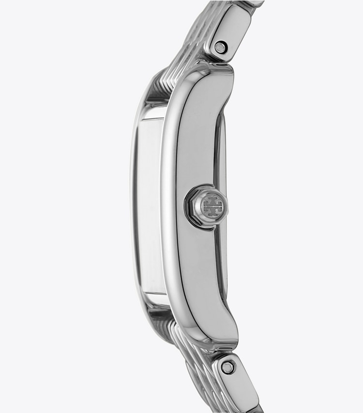 Tory Burch designer strap watches Mini Eleanor Watch in TURQUOISE/SILVER side