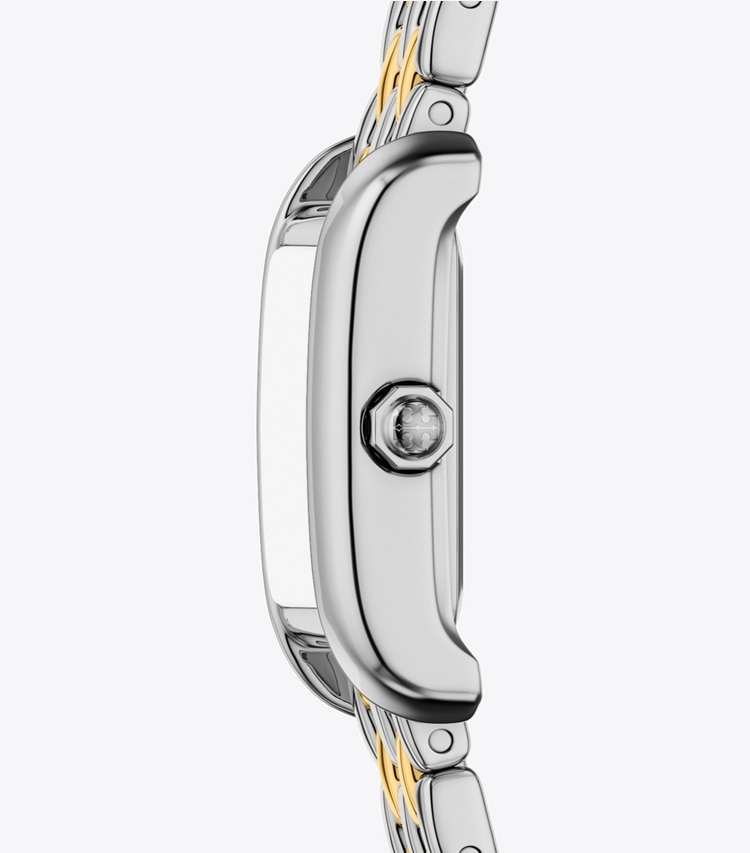 Tory Burch designer strap watches Mini Eleanor Watch in IVORY/TWO-TONE side