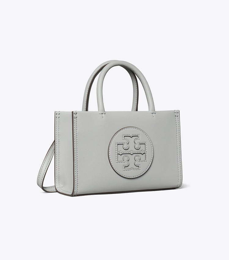 Tory Burch designer crossbody bags Mini Ella Bio Tote in Gray angle