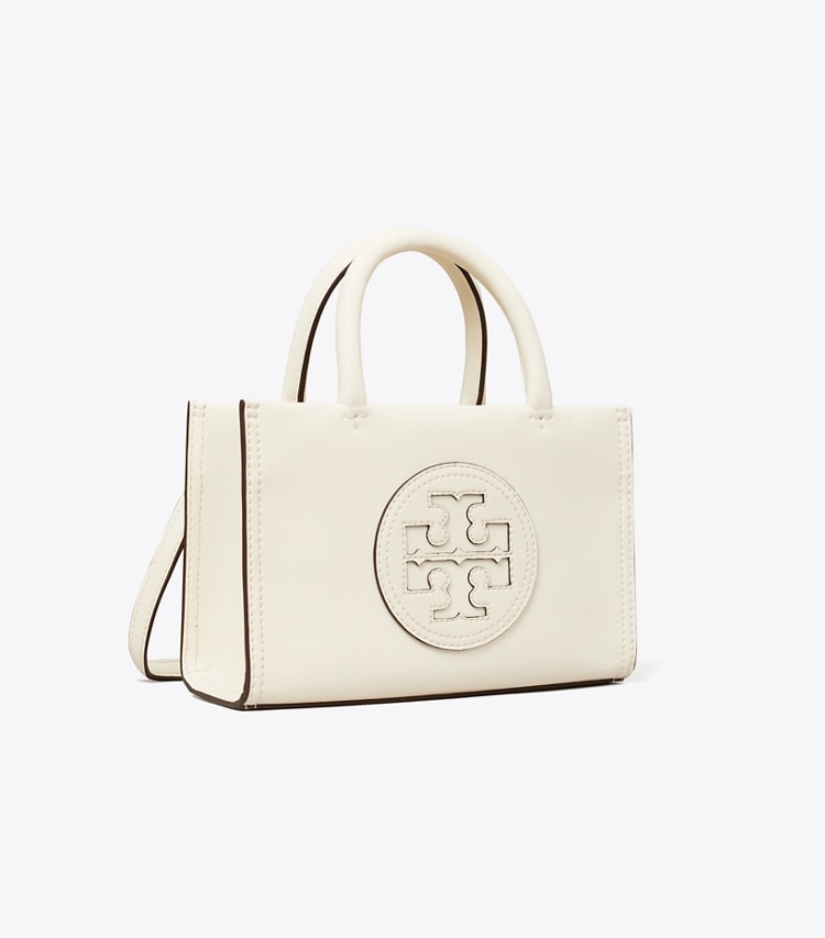 Tory Burch designer crossbody bags Mini Ella Bio Tote Bag in Warm White angle