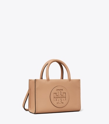 Tory Burch designer crossbody bags Mini Ella Bio Tote Bag in Light Sand angle