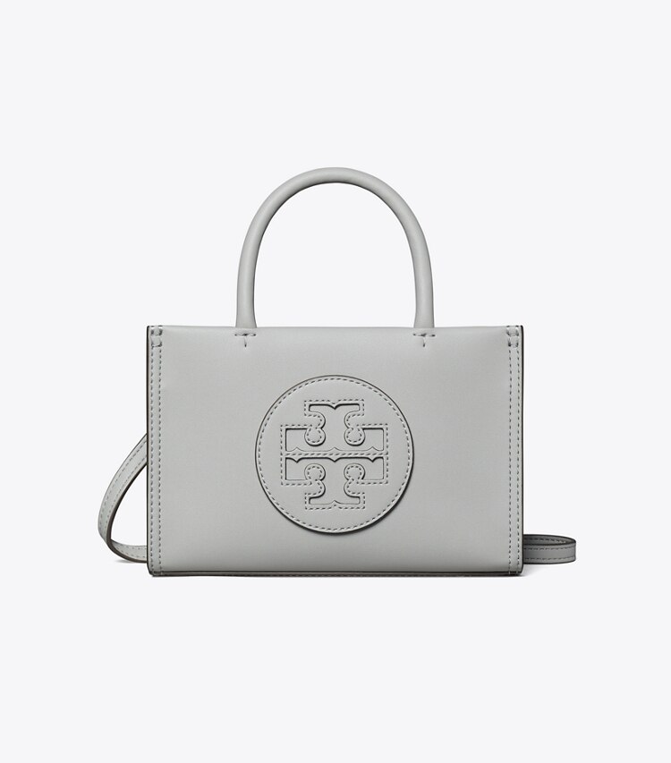 Tory Burch designer crossbody bags Mini Ella Bio Tote in Gray front