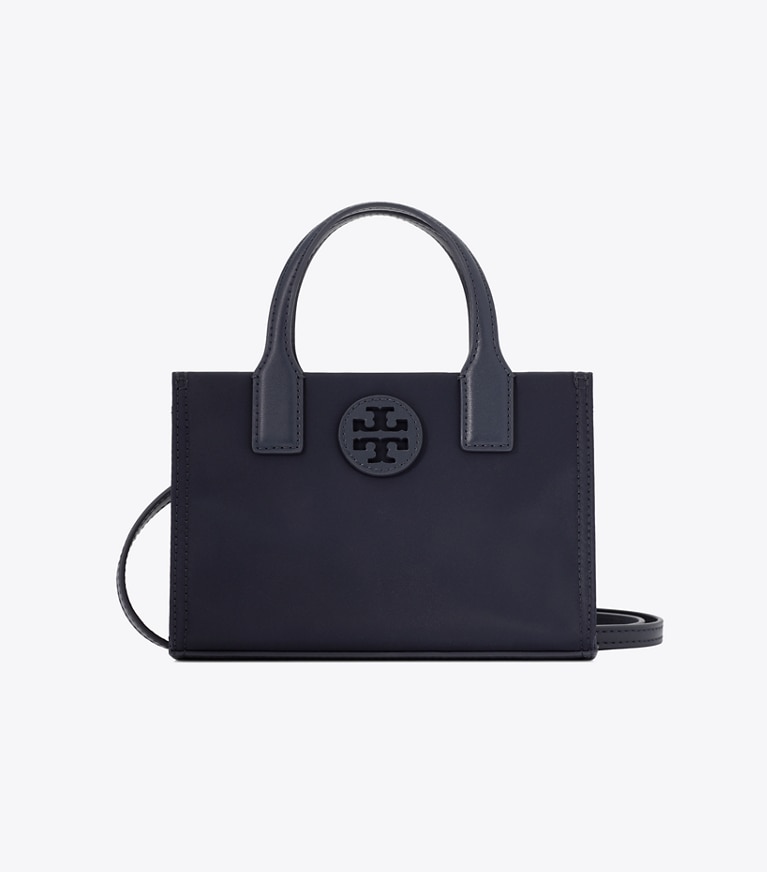 Tory Burch designer クロスボディバッグ ナイロン ミニ トートバッグ in Tory Navy front