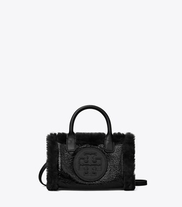 ella small shearling tote