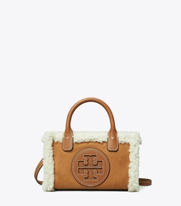 ella small shearling tote