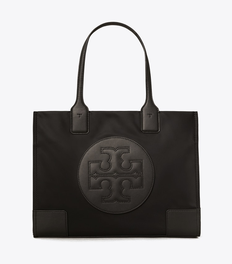 Tory Burch designer crossbody bags Mini Ella Tote in Black front