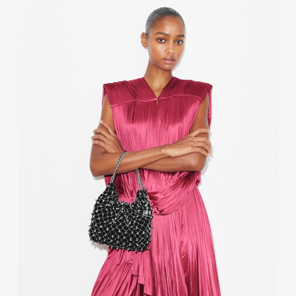 Mini Fleming Bell Hobo Bag: Women's Designer Crossbody Bags | Tory