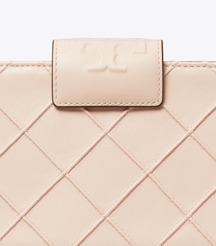 Tory Burch designer crossbody bags Mini Fleming Crossbody in Soft Pink detail