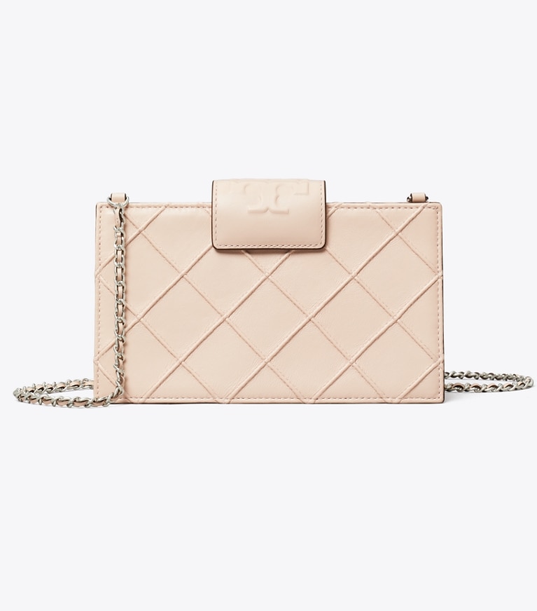 Tory Burch designer crossbody bags Mini Fleming Crossbody in Soft Pink front