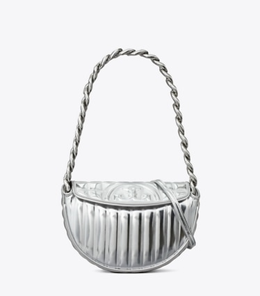 Silver tory outlet burch purse